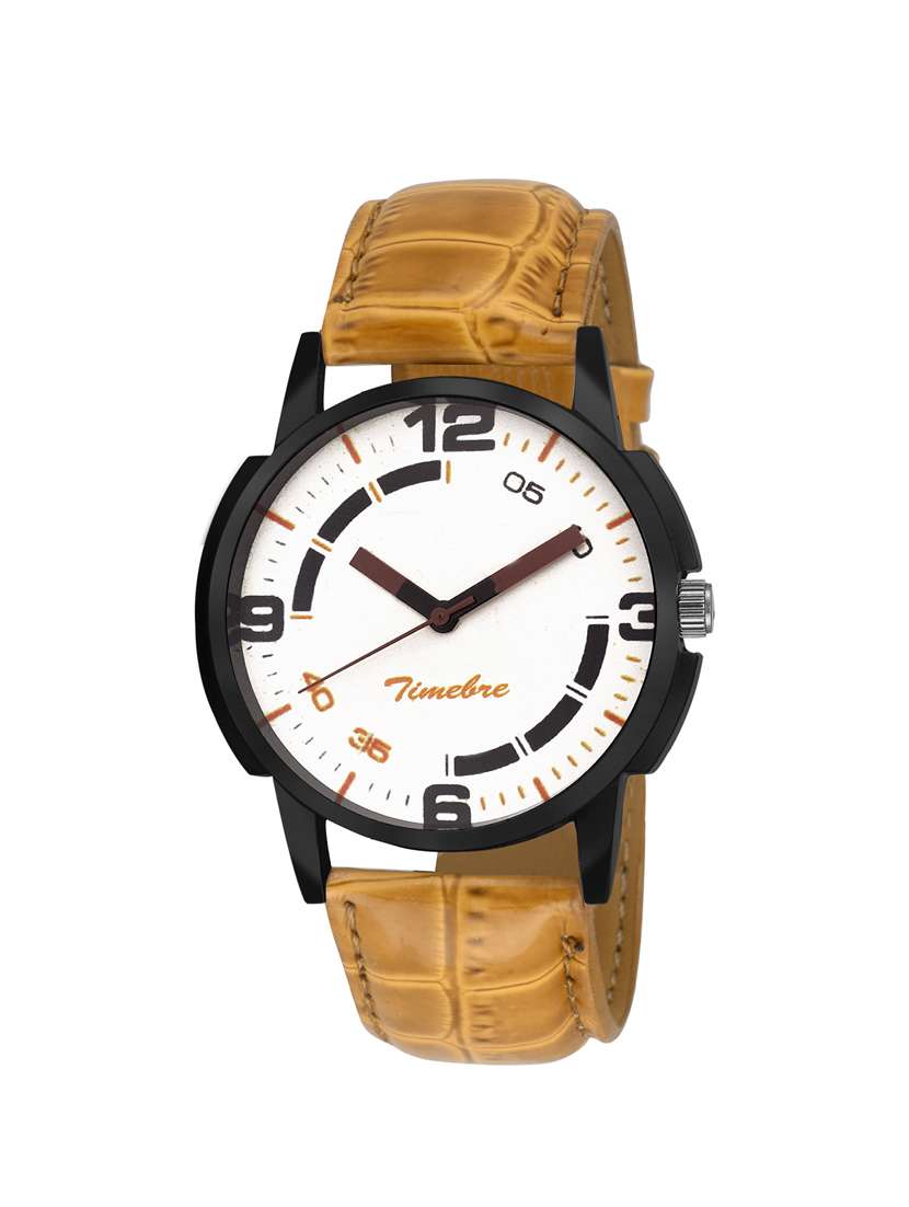 timebre men sunny crowned casual analog watch