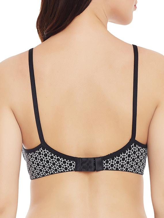 black cotton regular bra - 13039224 - Standard Image - 2