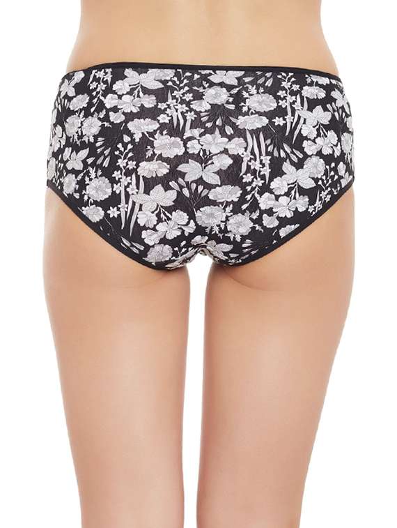 black cotton hipster panty - 13039253 - Standard Image - 2