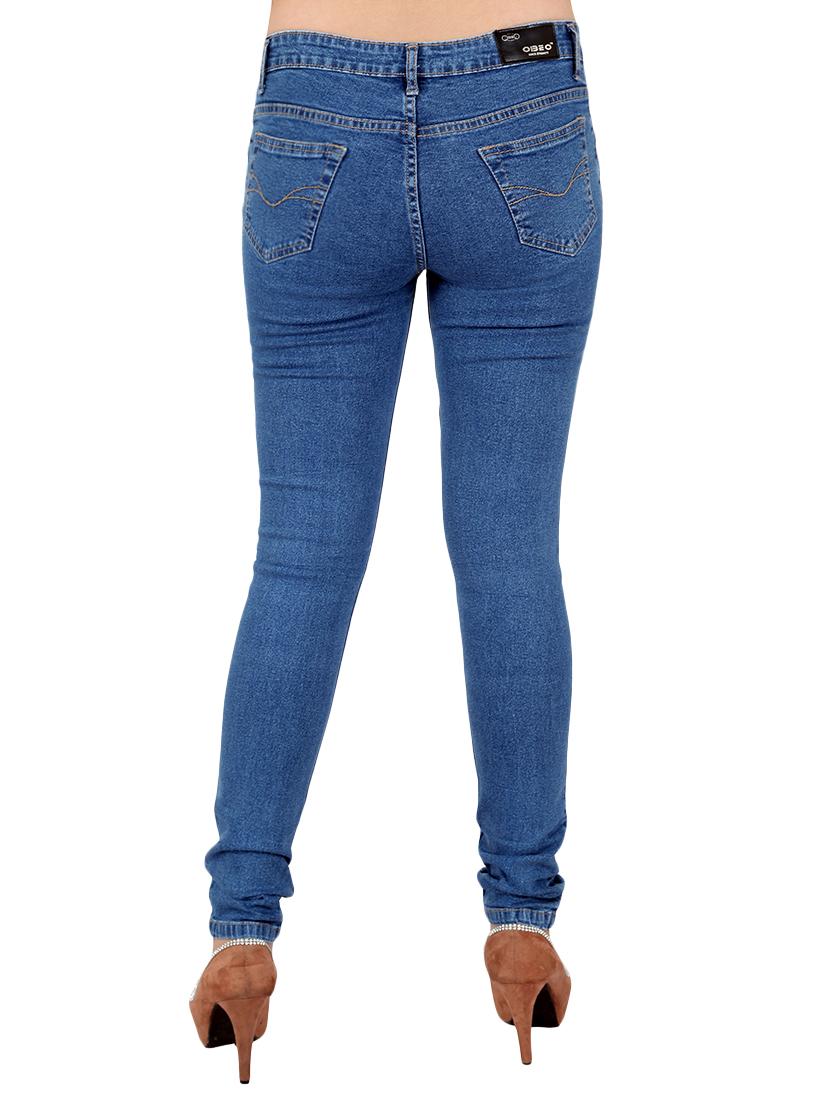 mid rise no washed denim jeans - 13055970 - Standard Image - 2