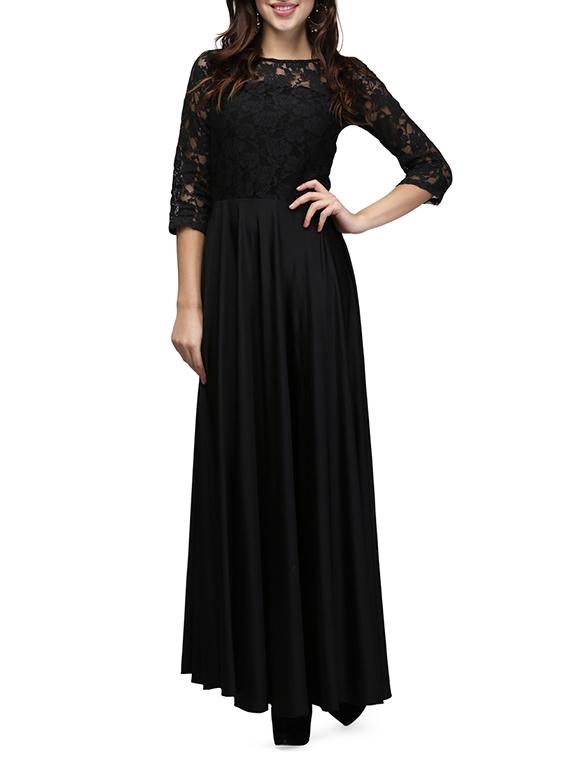 women's fit & flare maxi dress - 13056289 -  Zoom Image - 0