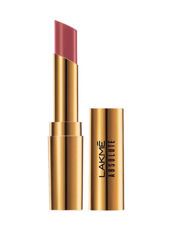 lakme absolute argan oil lip color - soft mauve