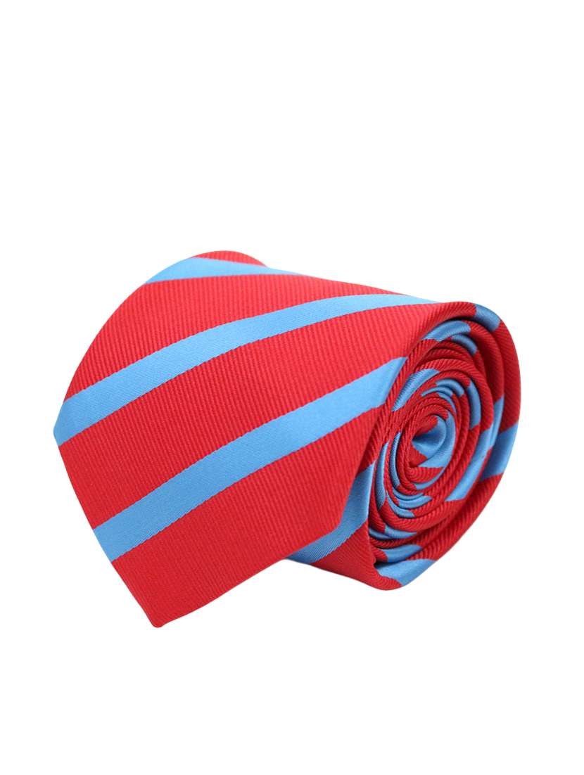 red micro fiber tie