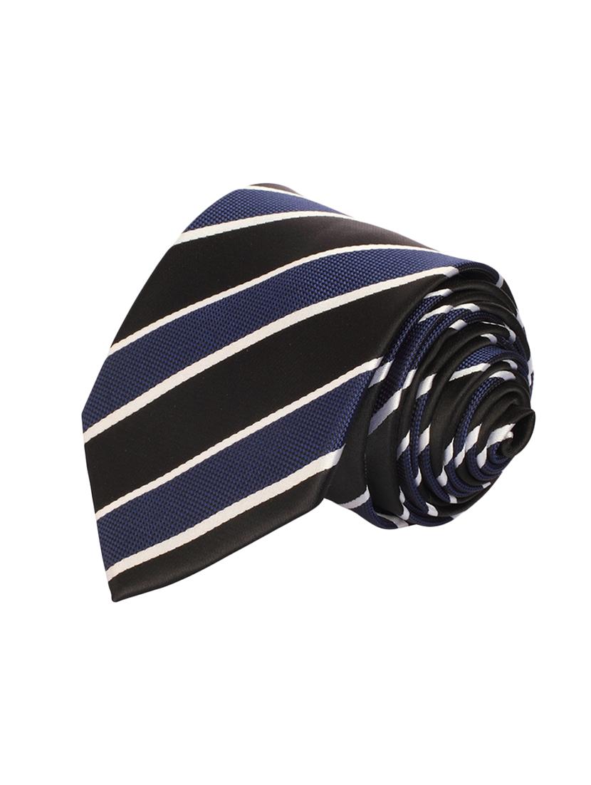 blue micro fiber tie and a pocket square - 13092545 - Standard Image - 2