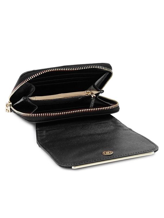 black leatherette wallet - 13093384 - Standard Image - 2