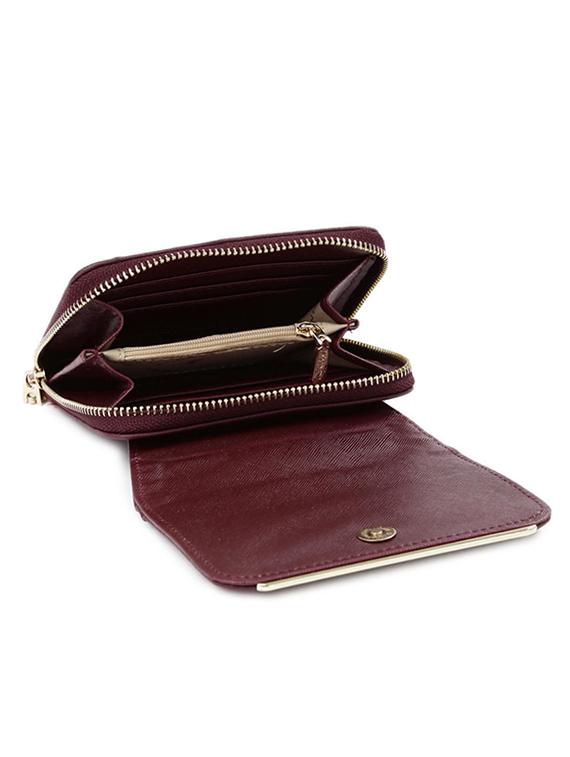 red leatherette wallet - 13093385 - Standard Image - 2