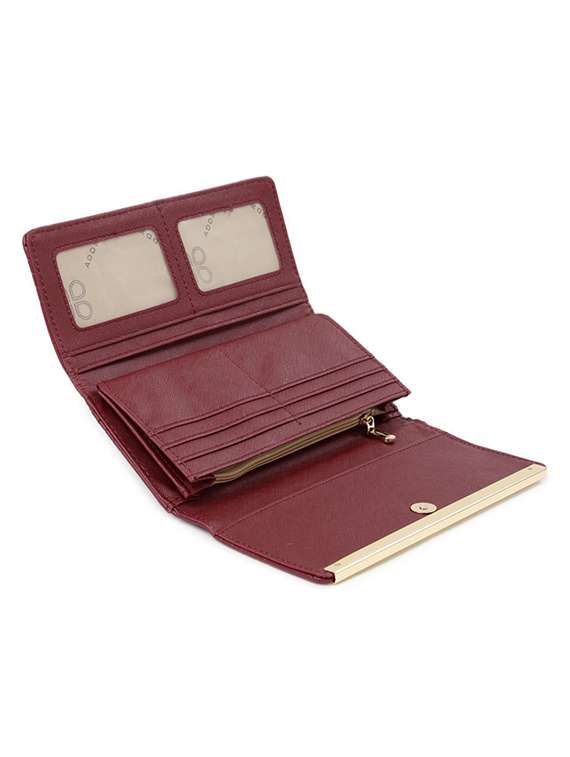red leatherette wallet - 13093391 - Standard Image - 2