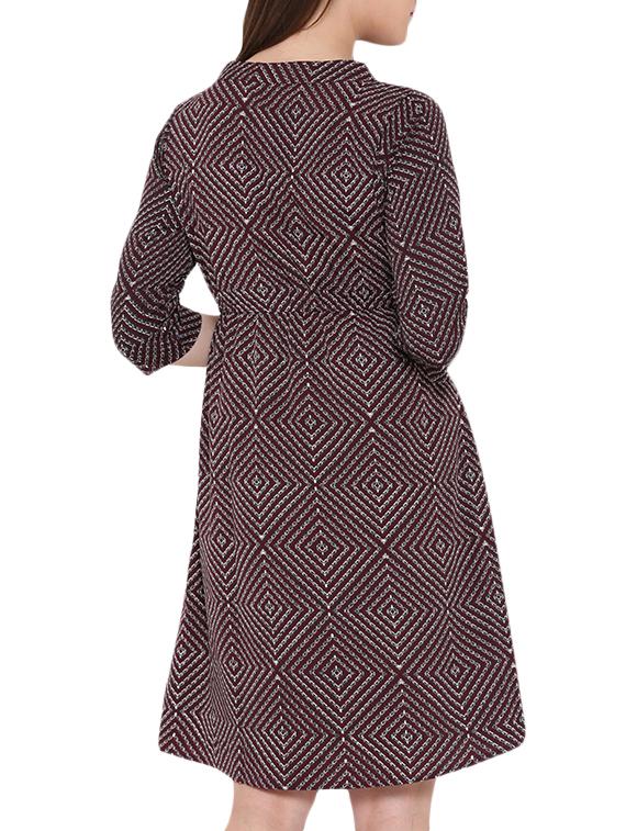 multicolor printed dress - 13099955 - Standard Image - 2