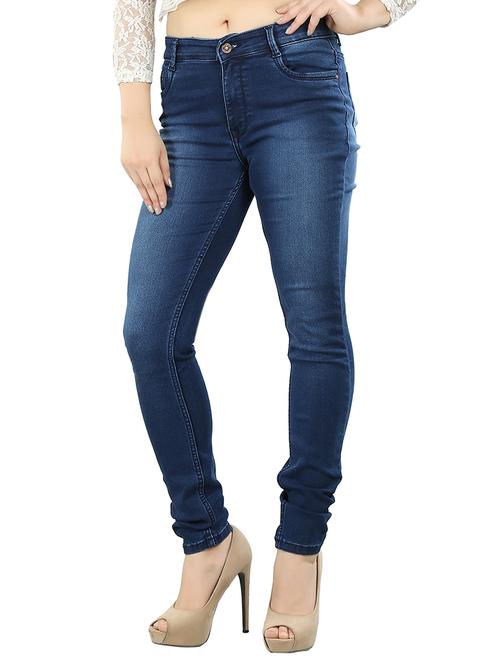 women's plain slim fit jeans - 13104910 - Standard Image - 0
