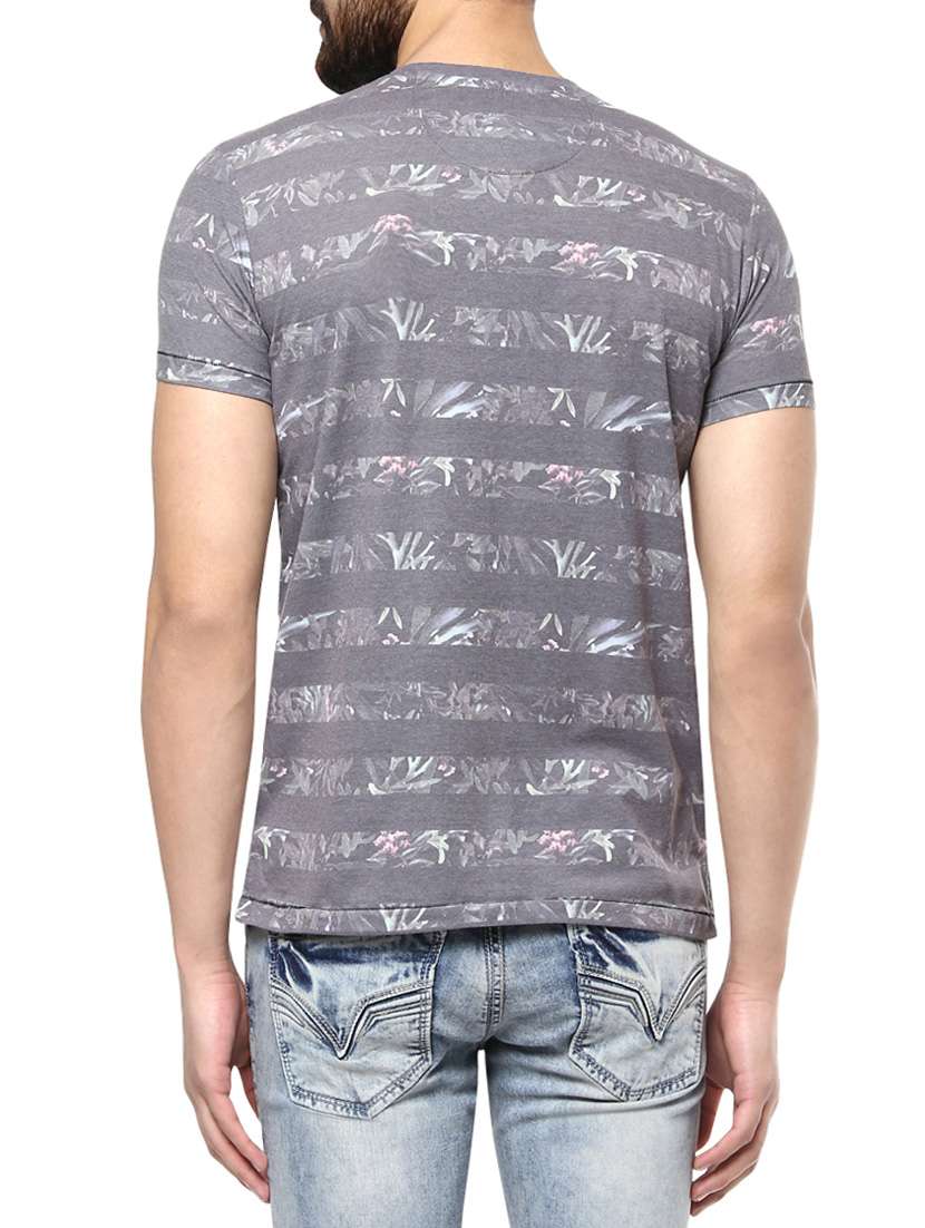 grey stripe t-shirt - 13119235 -  Standard Image - 2