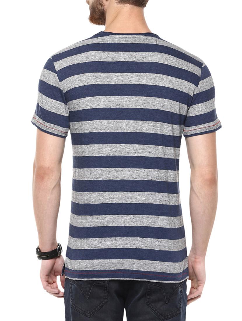 blue cotton pocket t-shirt - 13119502 - Standard Image - 2