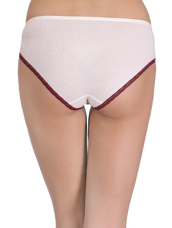 white cotton panty - 13119669 - Standard Image - 2