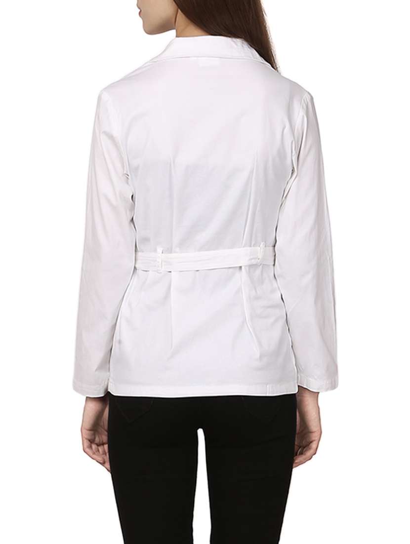 white cotton casual blazer - 13151346 -  Standard Image - 2