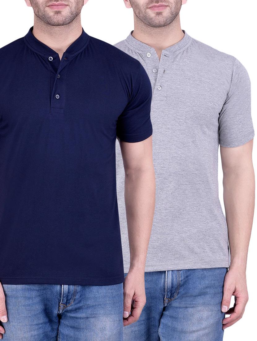 solid cotton t-shirts (set of 2) - 13155420 -  Zoom Image - 0