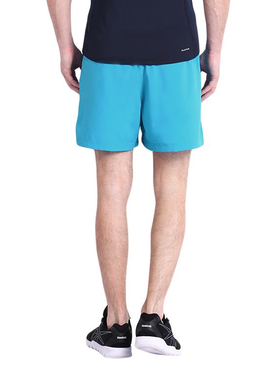 light blue polyester short - 13160914 - Standard Image - 2