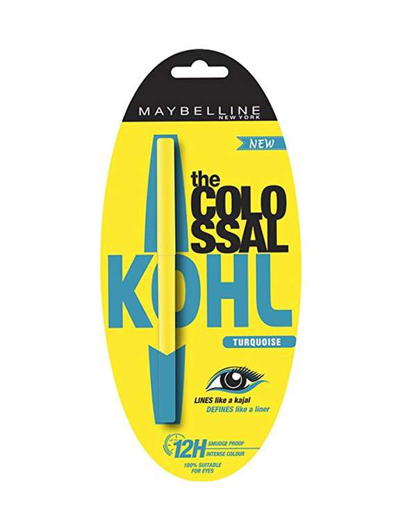 maybelline the colossal kohl 0.35 g (true turquoise)