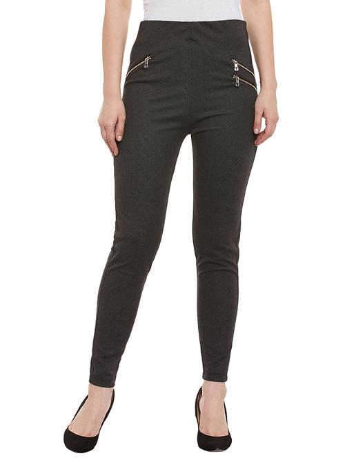 black viscose jeggings - 13164647 -  Standard Image - 0