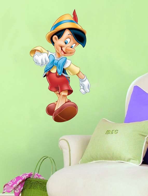 wall sticker (cute boy,wall covering area  22 x 27 inch)