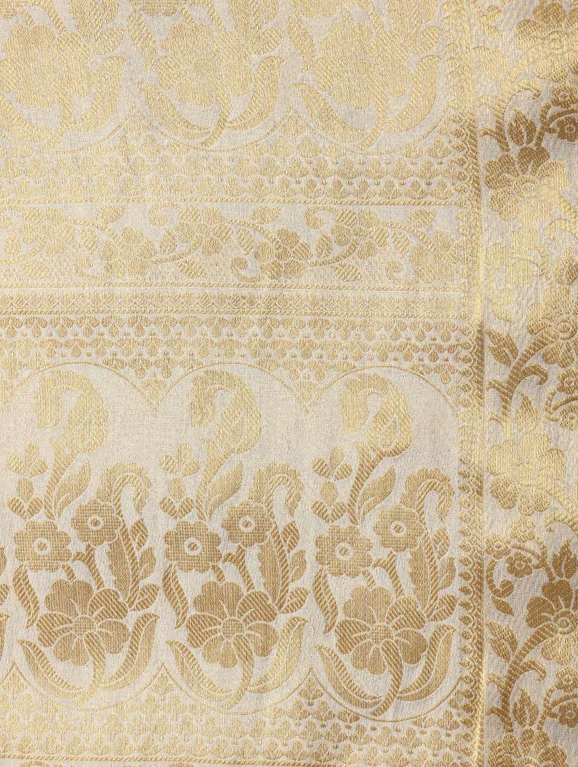 women's self design beige colored saree with blouse - 13176748 -  Standard Image - 2