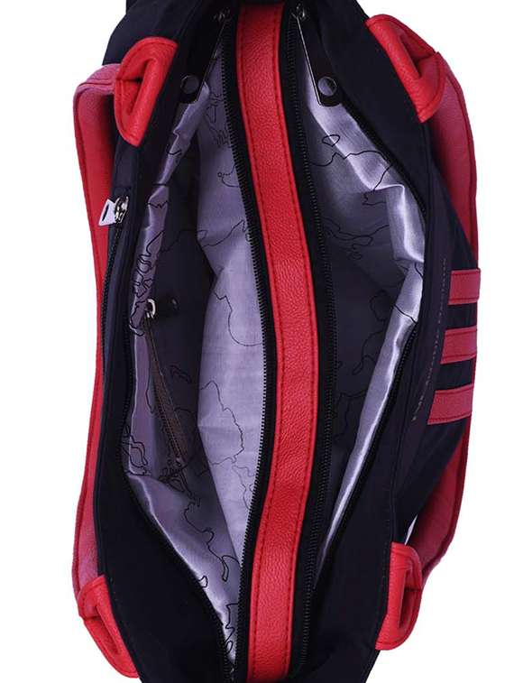 black leatherette  handbag - 13196103 -  Standard Image - 2