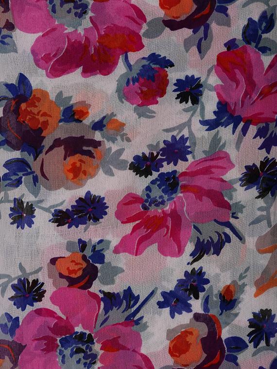 multi colored polyester scarf - 13237557 - Standard Image - 2