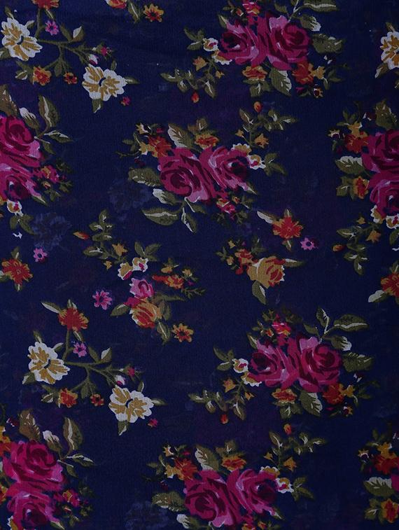 blue polyester scarf - 13237560 - Standard Image - 2