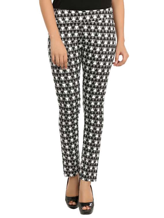 black cotton jegging