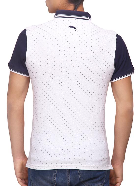 white cotton all over print tshirt - 13253274 - Standard Image - 2