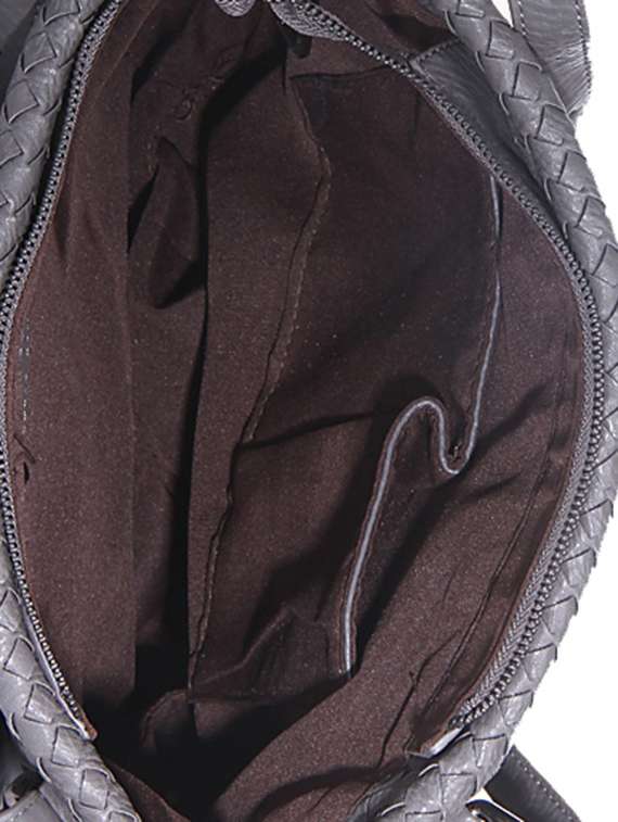 grey leatherette handbag - 13253778 - Standard Image - 2