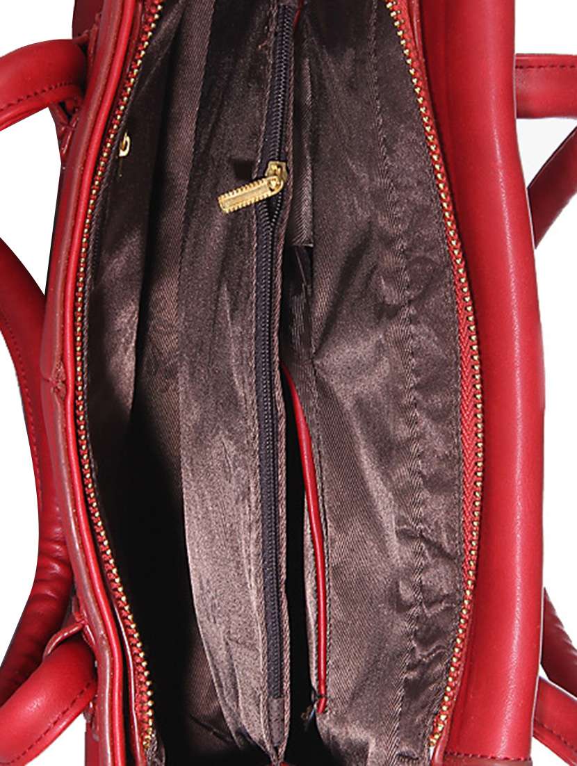 red leatherette  handbag - 13253829 -  Standard Image - 2