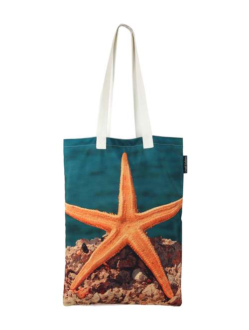 multi colored polyester tote - 13256259 -  Standard Image - 0
