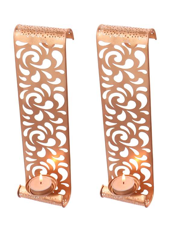 anasa wall hanging tealight candle holder wall sconces 12.5 inch