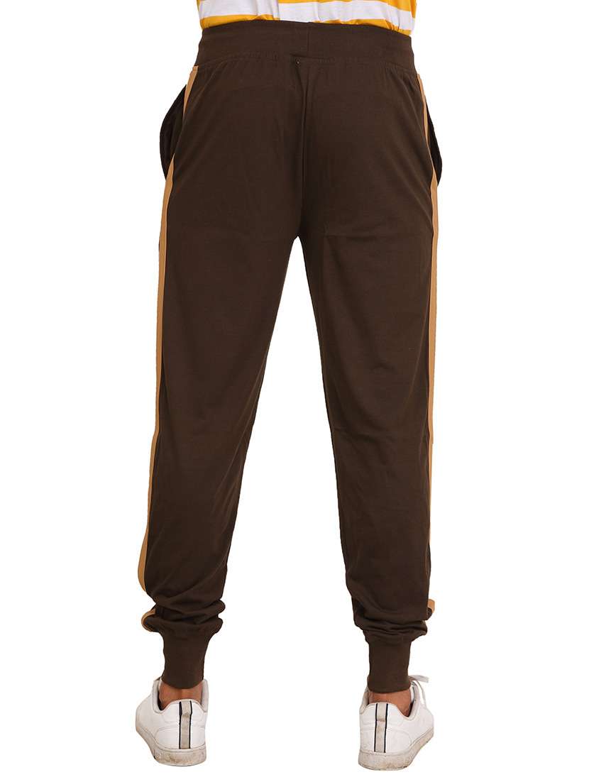 brown cotton jogger - 13266491 - Standard Image - 2