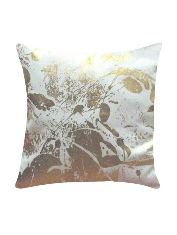 ambbi collection printed cushion cover with foil print abstract design - 13271225 - Zoom Image - 0