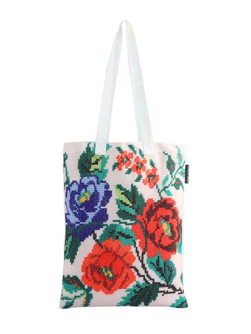 multi colored polyester shopping bag - 13278277 - Standard Image - 0