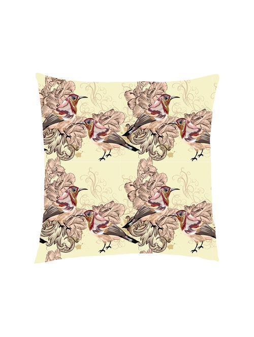 digital printed cushion cover with sparrow - 13285831 -  Standard Image - 0