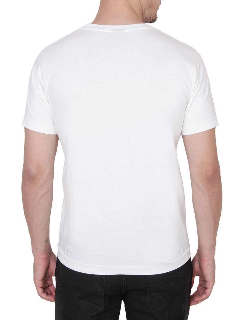 solid white cotton t-shirt - 13286212 -  Standard Image - 2