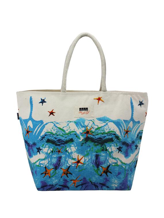 white canvas tote