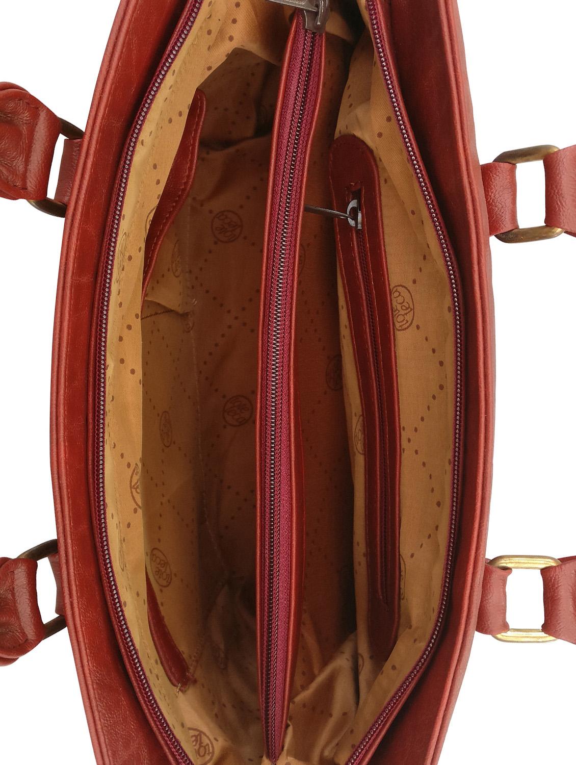 red leatherette handbag - 13303318 - Standard Image - 2