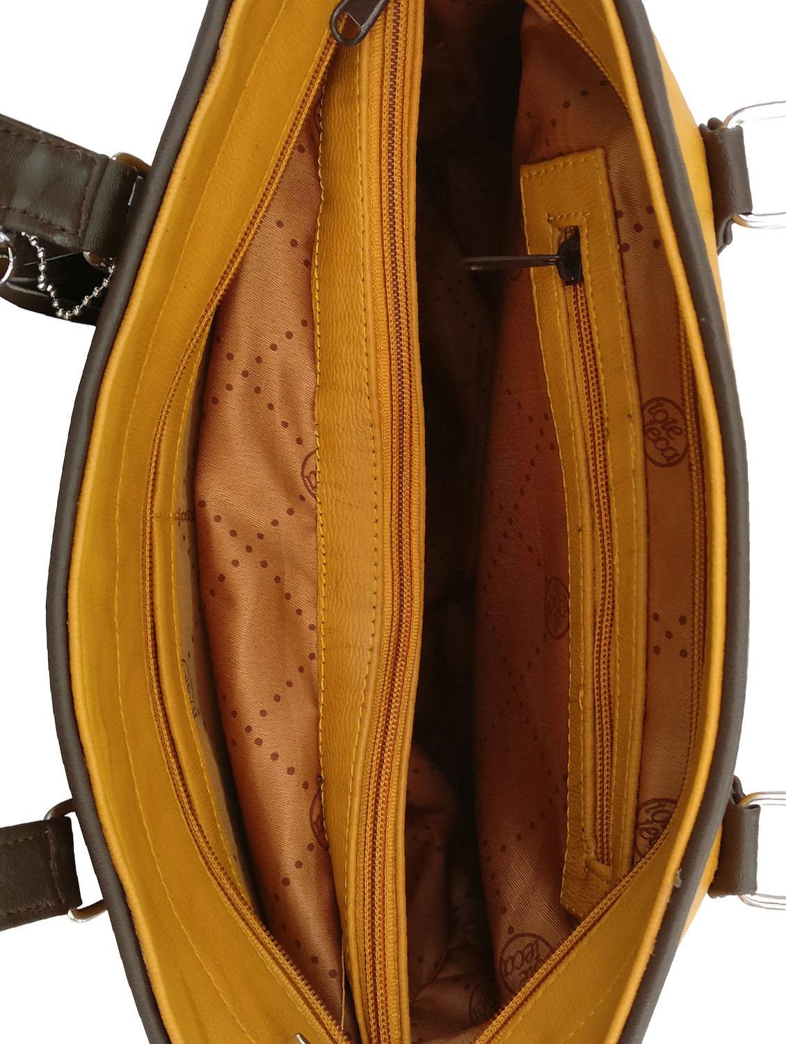 tan leatherette handbag - 13303331 - Standard Image - 2
