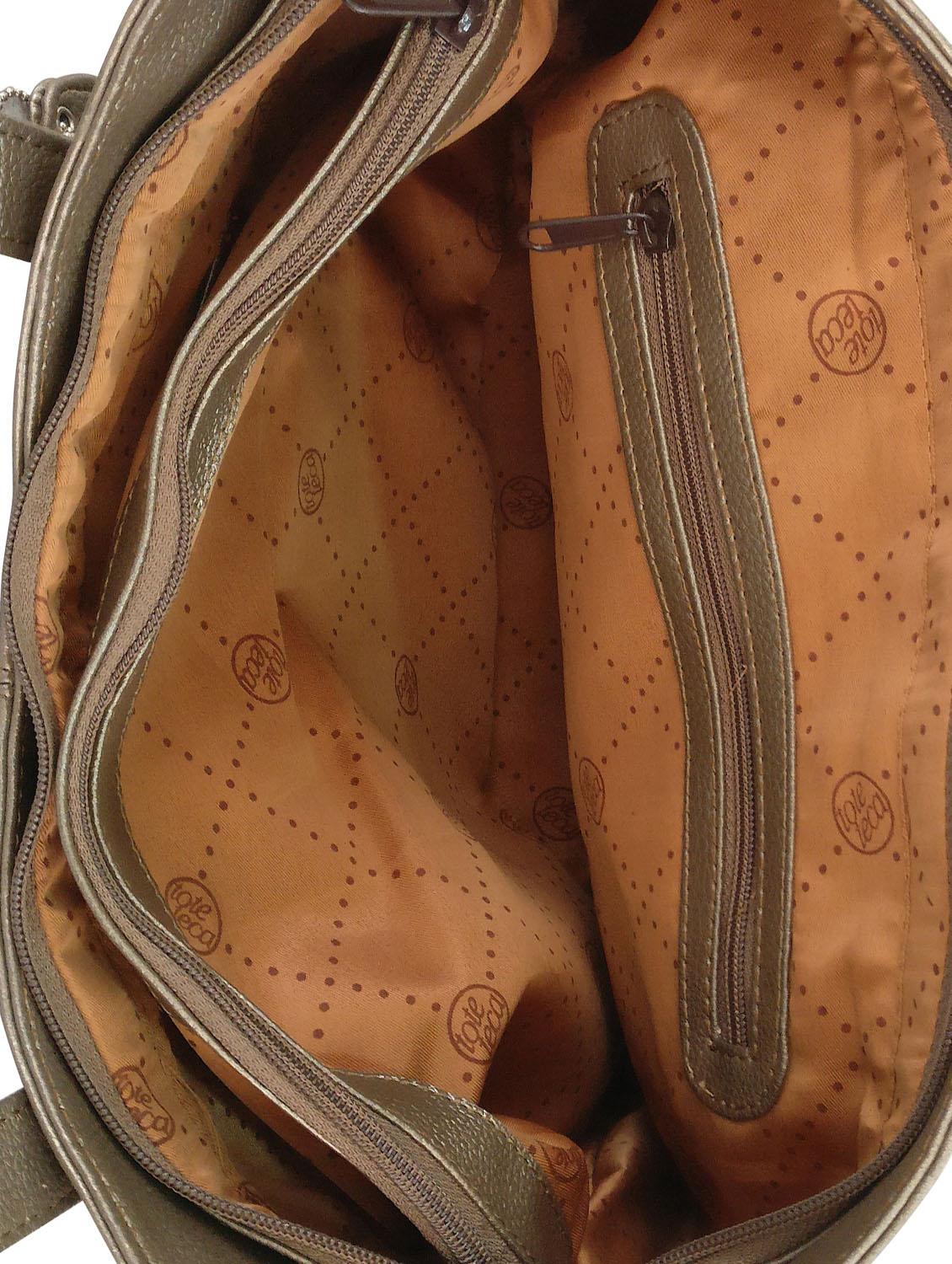 metallic leatherette handbag - 13303359 - Standard Image - 2