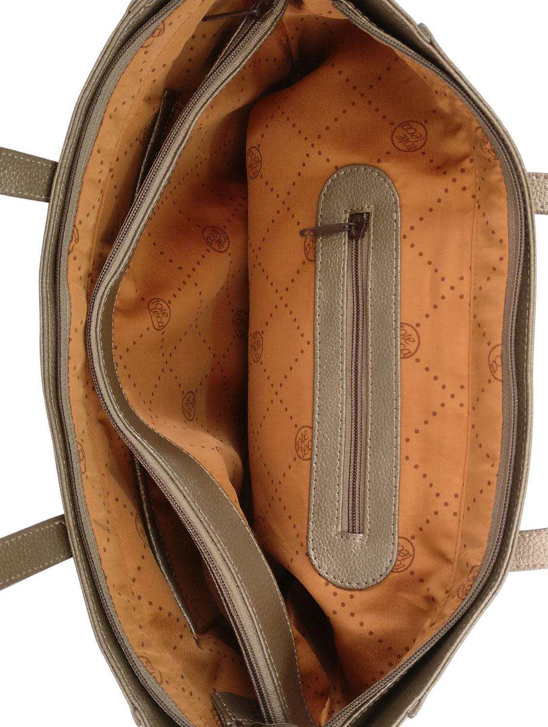 metallic leatherette handbag - 13303391 - Standard Image - 2