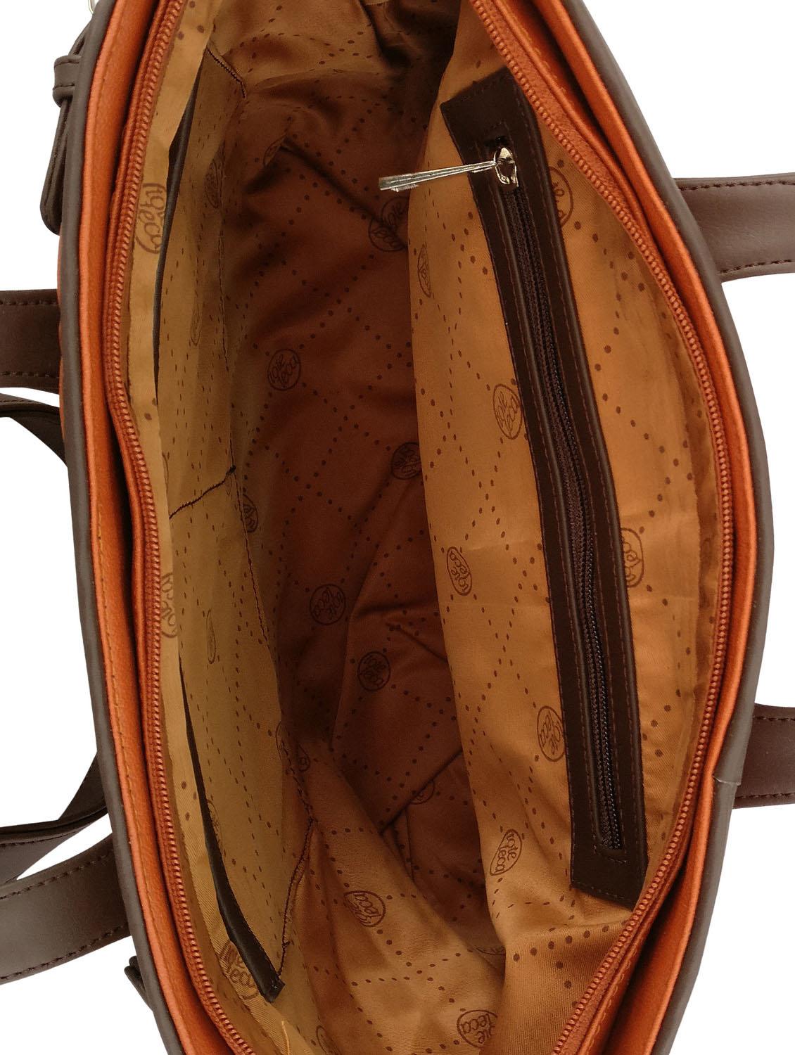 orange leatherette handbag - 13303405 - Standard Image - 2