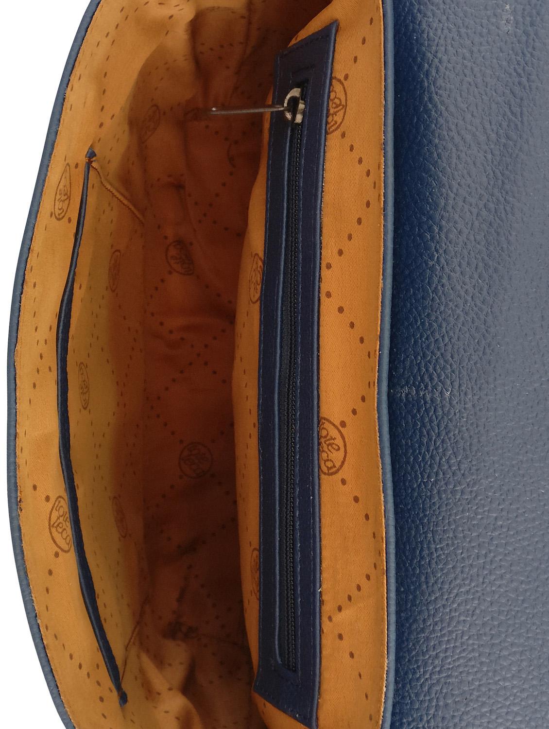 blue leatherette sling bag - 13303421 - Standard Image - 2