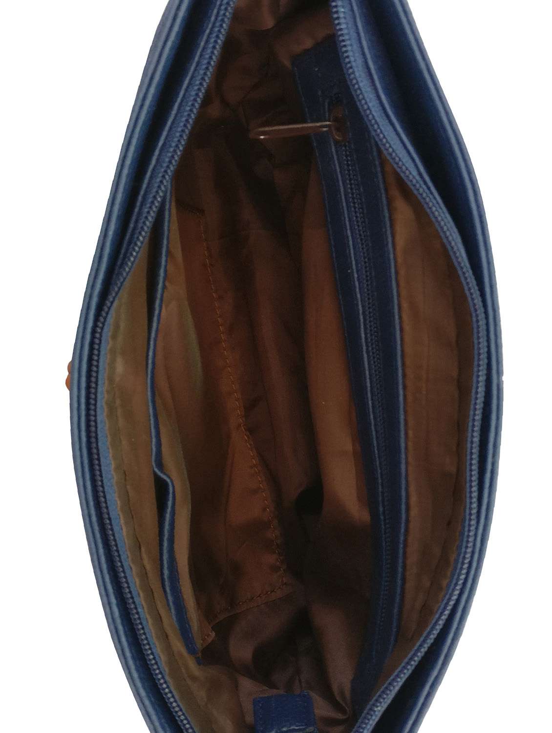 blue leatherette  sling bag - 13303424 -  Standard Image - 2