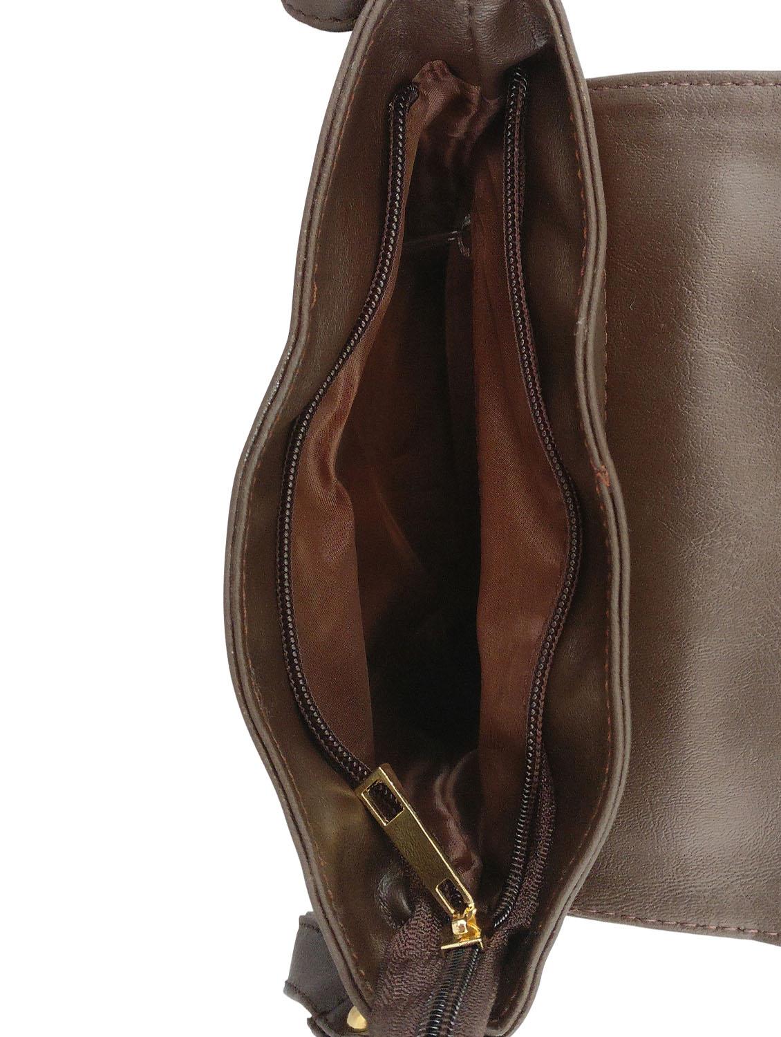 red leatherette sling bag - 13303434 - Standard Image - 2