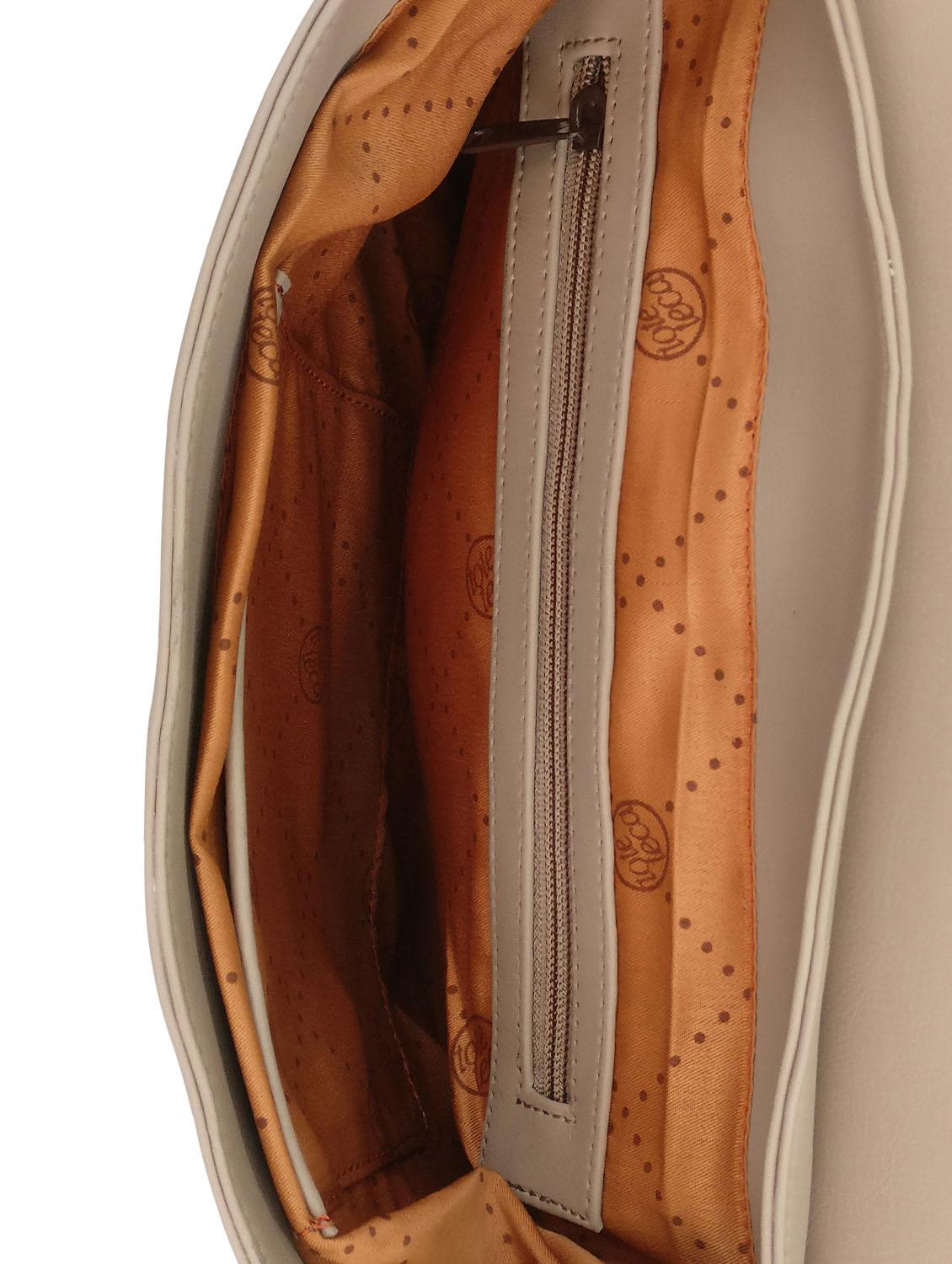 beige leatherette sling bag - 13303451 - Standard Image - 2