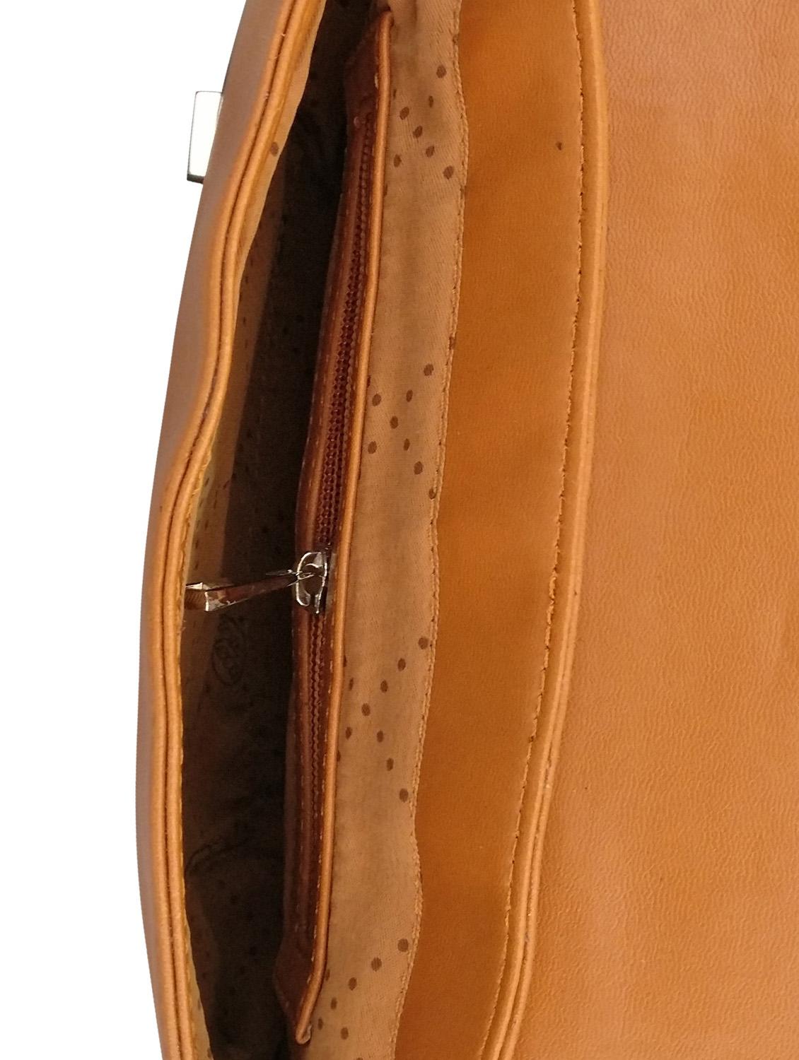 brown leatherette sling bag - 13303479 - Standard Image - 2