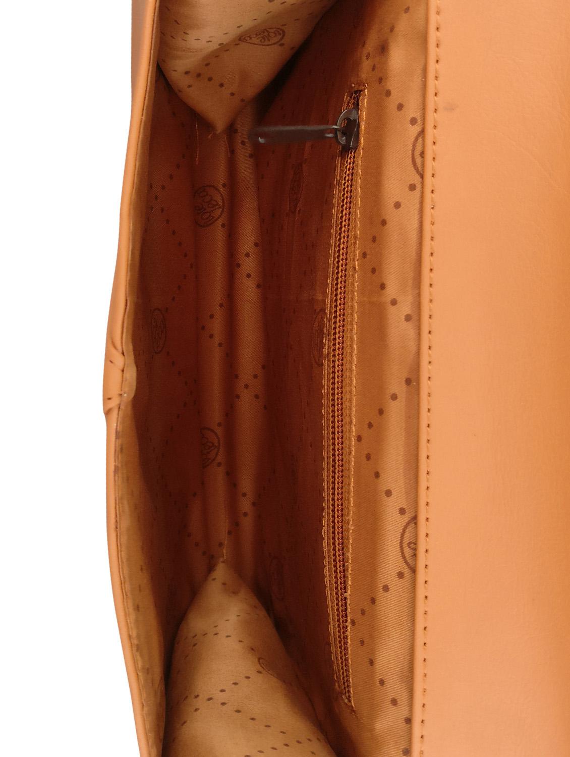 brown leatherette sling bag - 13303482 - Standard Image - 2