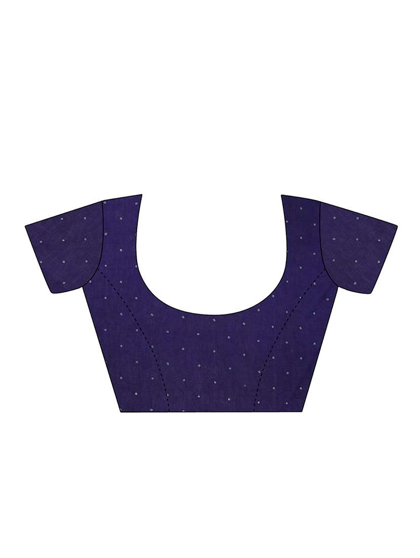 maroon cotton bandhani saree with blouse - 13308088 -  Standard Image - 2